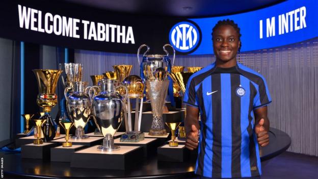 Football player Tabitha Chawinga signs for Inter Milan