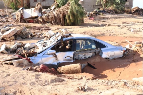 flooding in Derna, Libya